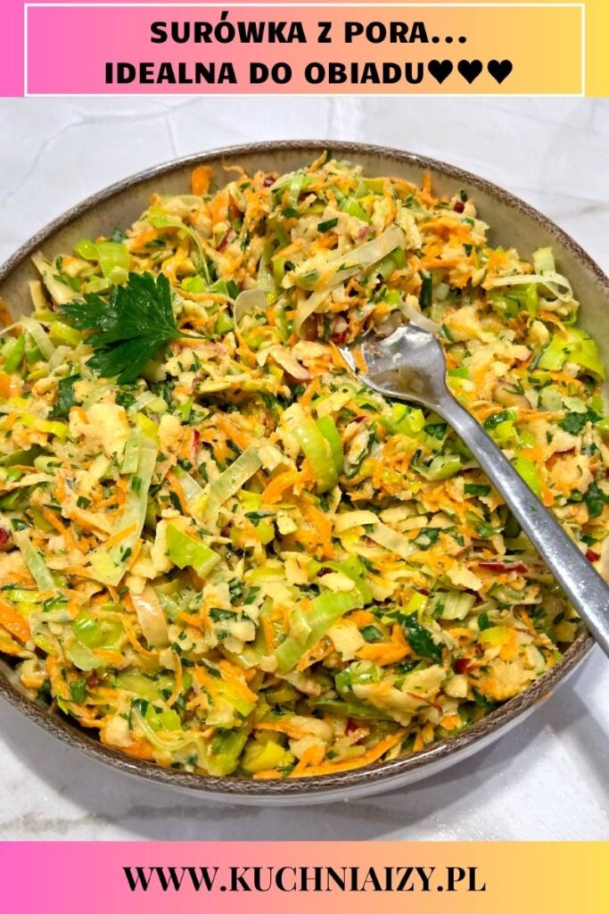 surówka z pora