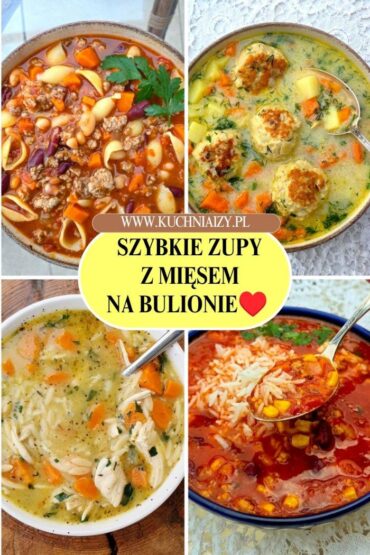 szybkie zupy z mięsem