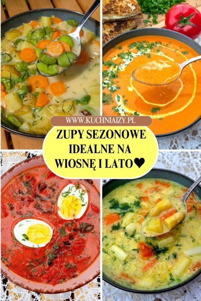 zupy na wiosnę i lato