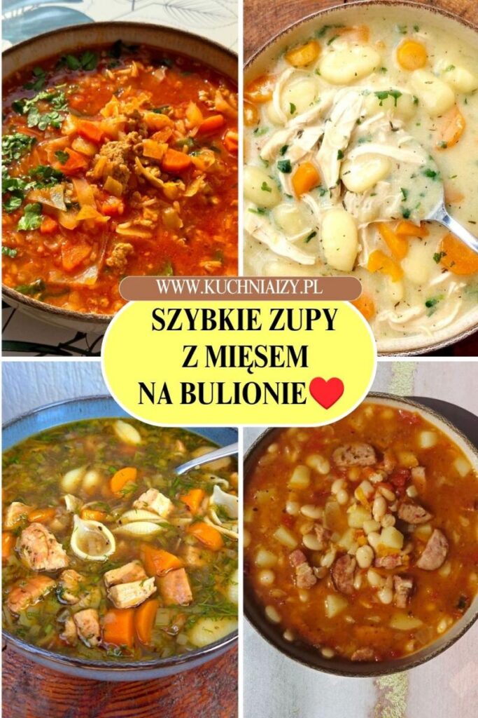 zupy z mięsem przepisy